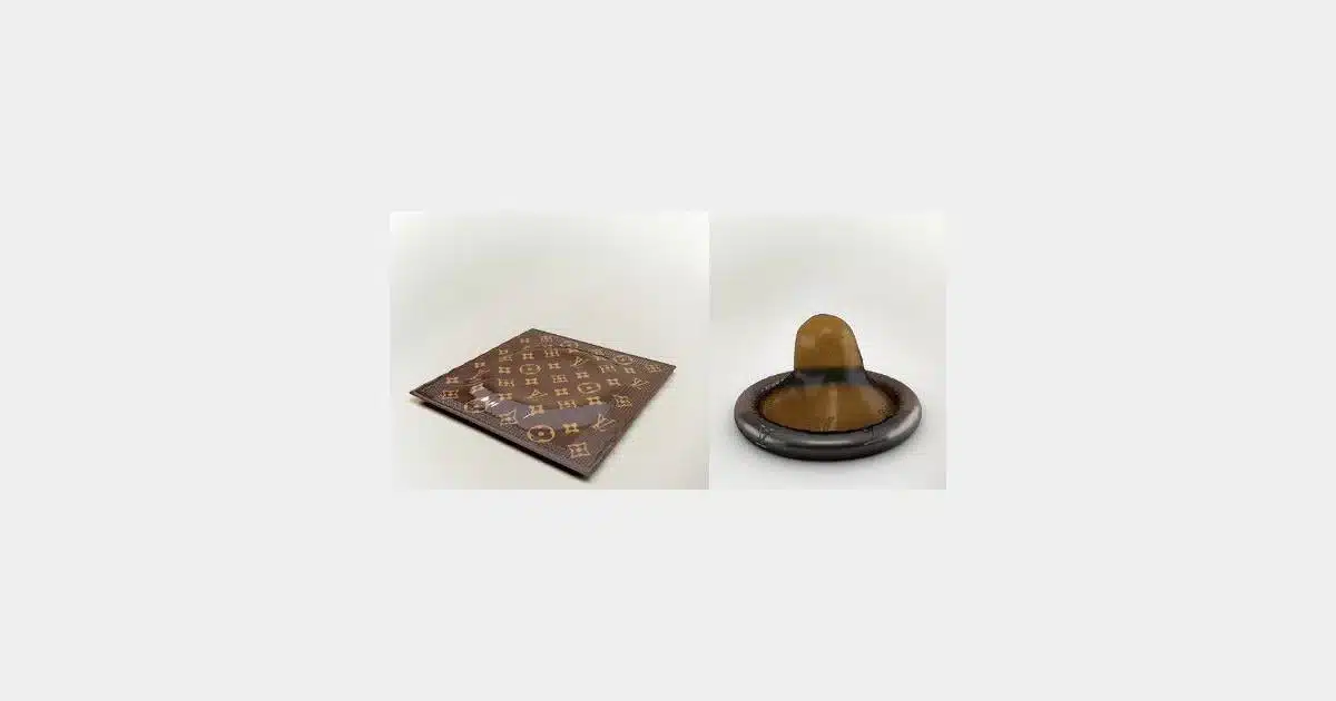 Le luxe à la portée des amoureux : découvrez la capote Louis Vuitton