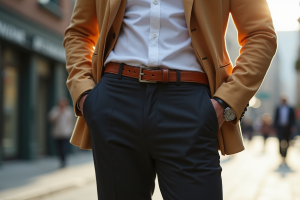 Ceinture et pantalon : porter sans passants, possible ?