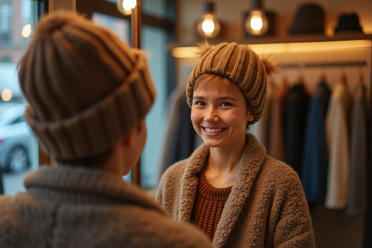 bonnet cheveux