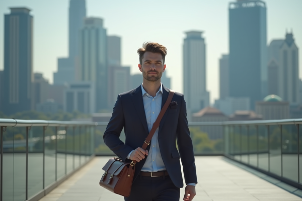 Sacoche à bandoulière pour homme : l’accessoire incontournable du citadin contemporain