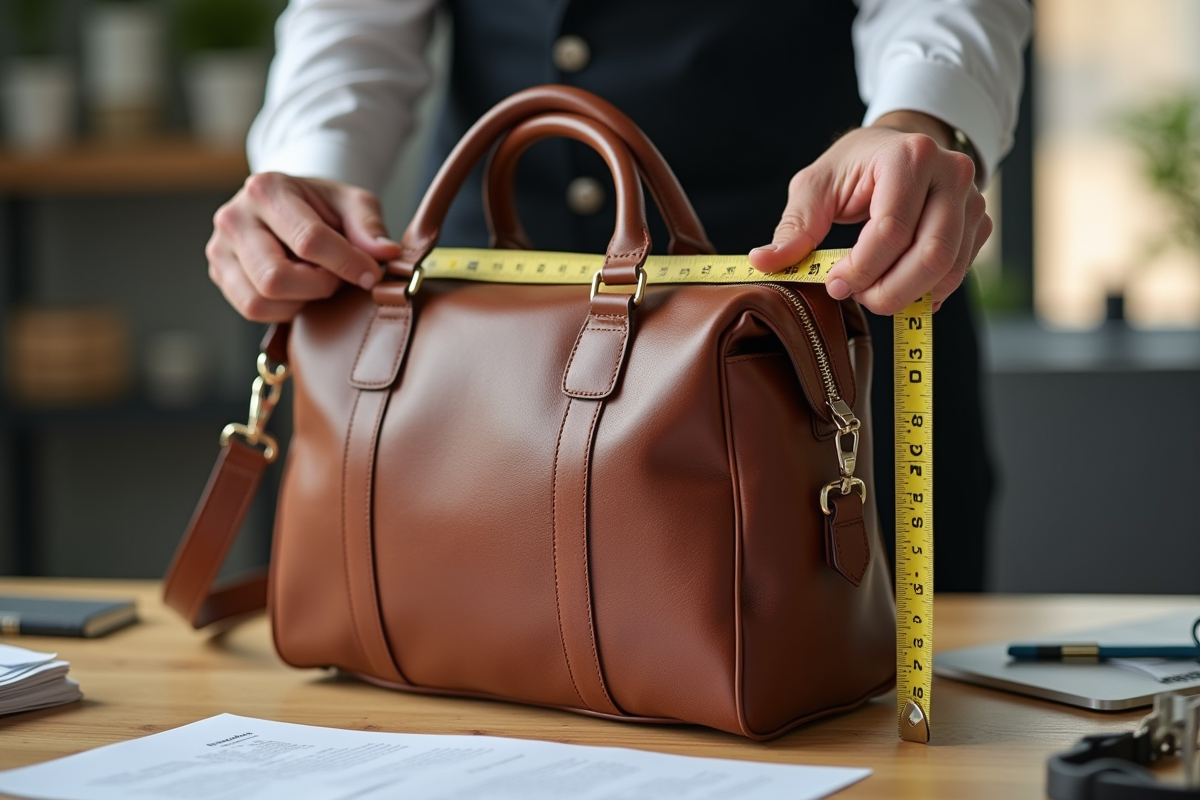 Taille sac : Signification du ‘D’ dans les dimensions