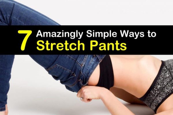 Comment agrandir un pantalon en coton ?